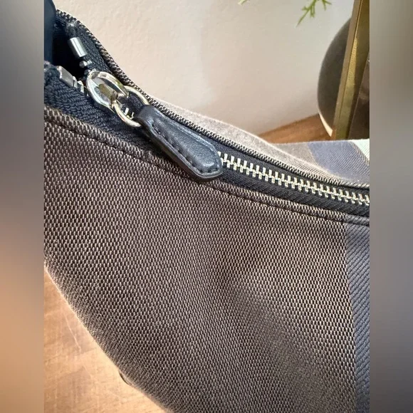 Coach Varsity Stripe Hobo Bag - Picture 10 of 13